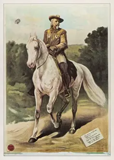 Historical Figure America Prints: BILL CODY BUFFALO BILL