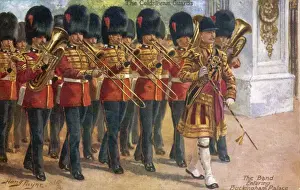 Buckingham Palace History Prints: Coldstream Guards Band