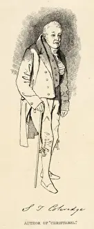 Print of Samuel Taylor Coleridge in old age