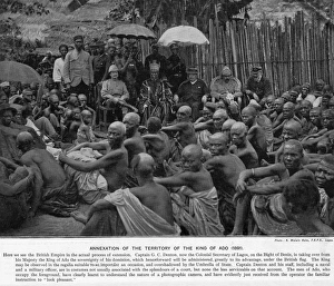 Colonialism - Annexation of Ado by the British Colonialism - Annexation of Ado by the British
