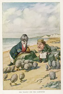 Prints of The Walrus and the Carpenter C Prints: Colour Print of The Walrus and the Carpenter
