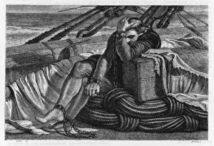Christopher Columbus in Chains Print