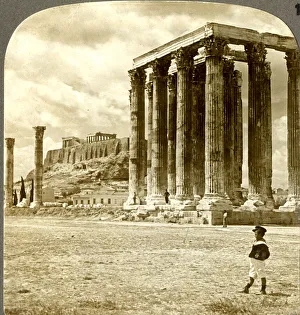 Columns of the Temple of Olympian Zeus, Athens Columns of the Temple of Olympian Zeus, Athens