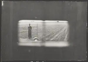 World War Two Photographs Prints: Through the commanders periscope. Frank Day