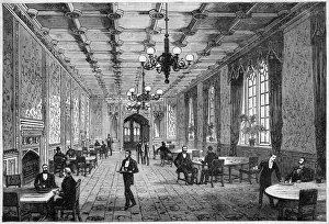 Historical Buildings England Prints: Commons Tea Room
