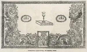 Communion Table-Cover Print: A Rich Damask Specimen