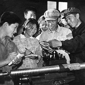 Communist China - school-based factory Communist China - school-based factory