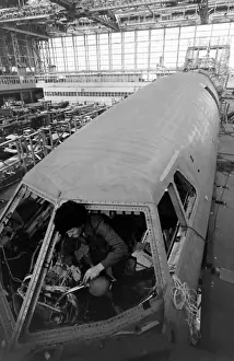Concorde Construction Prints: Concorde under construction, Bristol