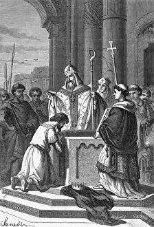 Constantine Baptised