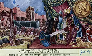 Ottoman Empire History Prints: Constantinople Fall - 3