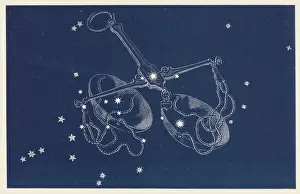 Libra Constellation Print