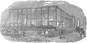 Construction of the Royal Exchange, London, 1842 Construction of the Royal Exchange, London, 1842