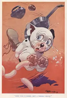 Print of When a Cook is Roused