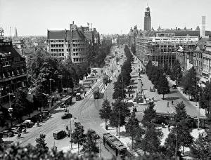The Coolsingel, Rotterdam, Netherlands The Coolsingel, Rotterdam, Netherlands