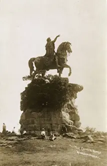 The Copper Horse Print - Windsor Great Park, circa 1910s