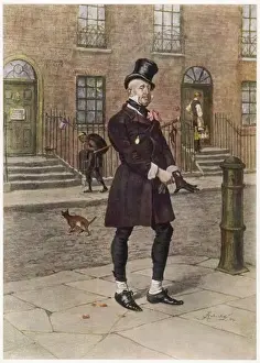 Victorian Era Illustrations Prints: Copperfield / Micawber