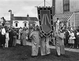 Cornish Gorsedd Procession Print, circa 1980s