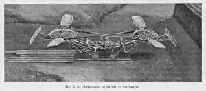 Aircraft Design Evolution Prints: Cornu Helicopter 2