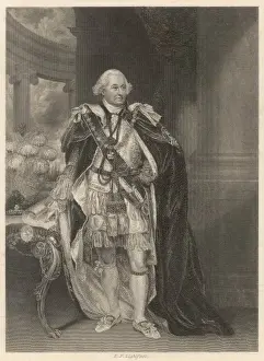 Cornwallis in Garter Robes Print