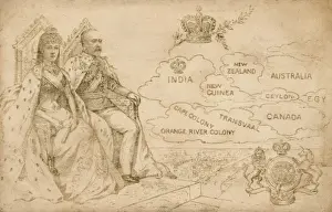 Coronation of Edward VII Print - 1901