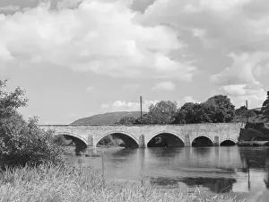 River Dee Wales Prints: Corwen Bridge