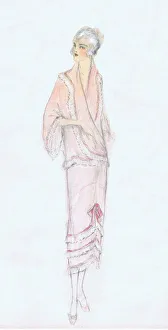 Costume design for New York stage, 1920s Costume design for New York stage, 1920s