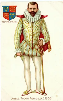 Costume of Tudor/Elizabethan nobleman, 1600 Costume of Tudor/Elizabethan nobleman, 1600