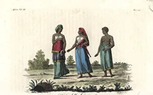 Costume of the women of the Kingdom of Kongo (Congo) Costume of the women of the Kingdom of Kongo (Congo)