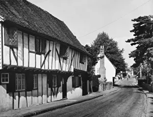 Hertfordshire Village Life Prints: Cottages at Much Hadham