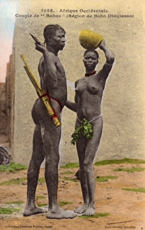 Couple - Bobo Tribe, Senegal Couple - Bobo Tribe, Senegal