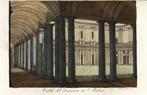 Courtyard of the Archepiscopal Seminary of Milan, 1570 Courtyard of the Archepiscopal Seminary of Milan, 1570
