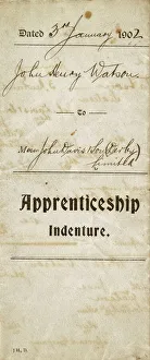 Front cover, Apprenticeship Indenture Front cover, Apprenticeship Indenture