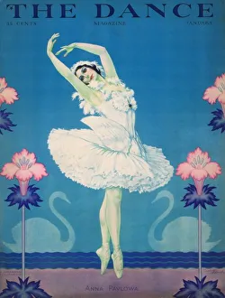 Cover of Dance magazine, January 1929 Cover of Dance magazine, January 1929