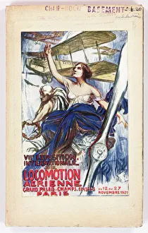 Cover design, Exposition de Locomotion Aerienne Cover design, Exposition de Locomotion Aerienne