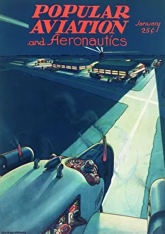 Cover design, Popular Aviation and Aeronautics Cover design, Popular Aviation and Aeronautics