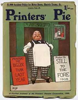 Front Cover of Printers Pie, 1908