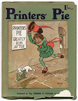 Front Cover of Printers Pie Magazine, 1911