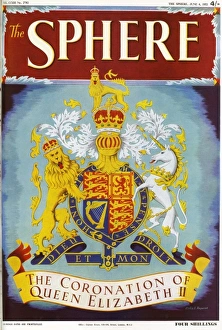 Front Cover, the Sphere, Coronation Number, 6 June 1953 Front Cover, the Sphere, Coronation Number, 6 June 1953
