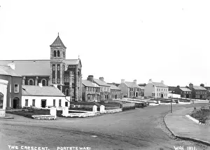 Early 20th Century Print of Portstewart's The Crescent