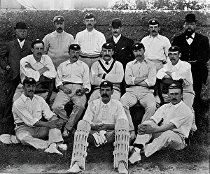 Historical Cricket Players Prints: Cricket / Team / Yorkshire