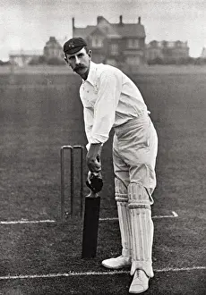 Historical Cricket Players Prints: Cricketer, Baker