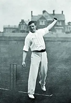 Historical Cricket Images Prints: Cricketer, Bathurst