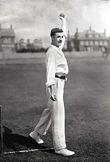Historical Cricket Players Prints: Cricketer, F. E. Smith