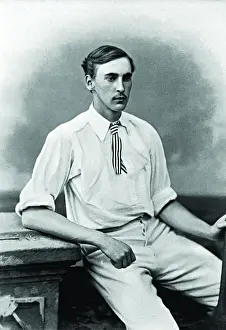Historical Cricket Images Prints: Cricketer, Ford