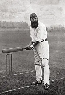 Gloucestershire County Cricket Club Prints: Cricketer, Grace