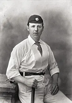 Historical Cricket Players Prints: Cricketer, Henderson