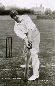 Cricketer The Honourable Frank Stanley Jackson Cricketer The Honourable Frank Stanley Jackson