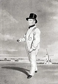 Frederick William Lillywhite Cricket Print - Sussex