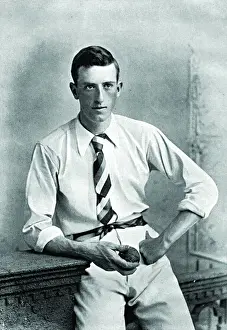 Historical Cricket Players Prints: Cricketer, Lowe