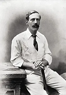 Cricket Player Portraits Prints: Cricketer, Patterson